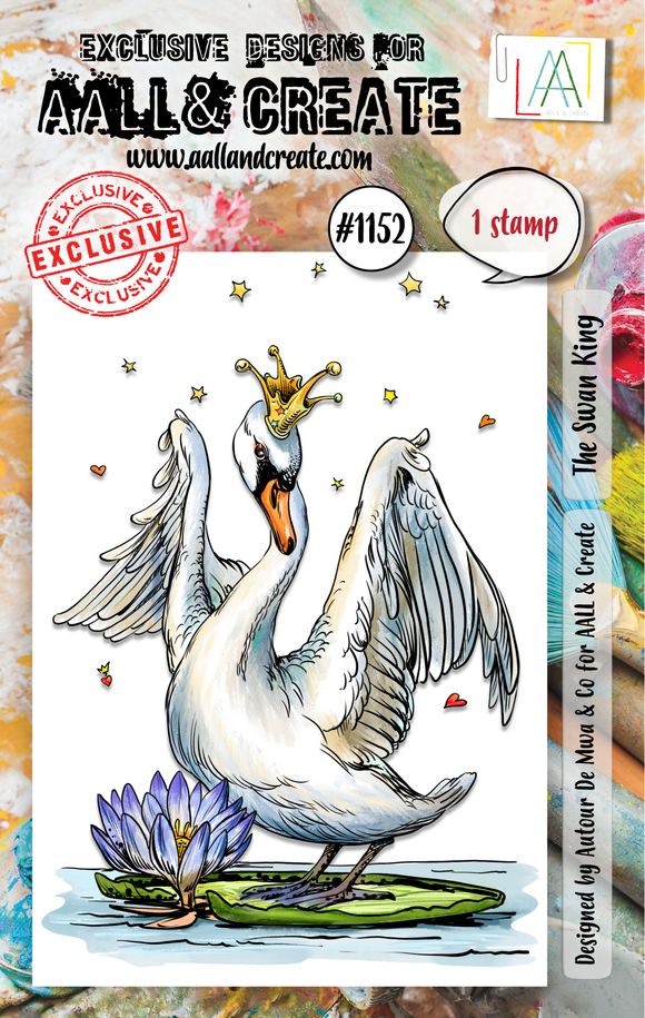 #1152 - A7 Stamp Set - The Swan King