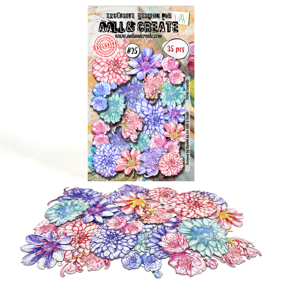 #25 -  Ephemera Die-Cuts - Floral Confetti