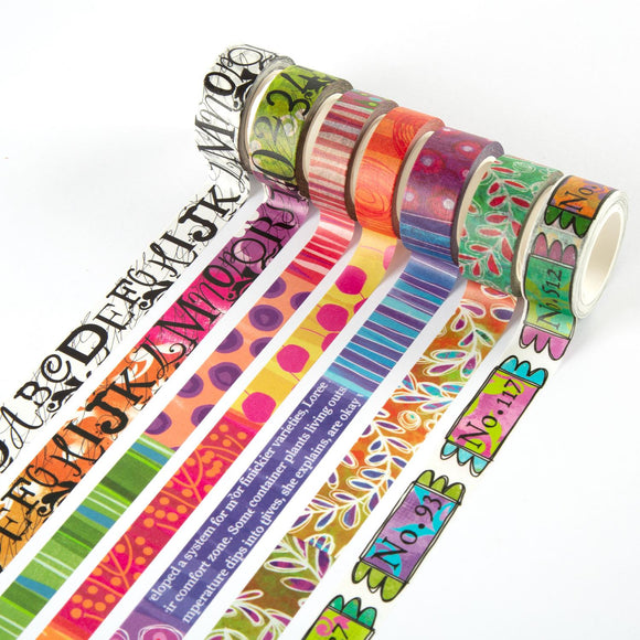 Janet Klein Washi Tapes - June 2023 - AALL & Create Wholesale - Pack