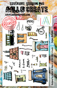 #1045 - A5 Stamp Set - Sugar Delights - AALL & Create Wholesale - stamp