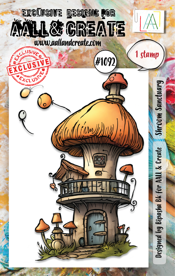 #1092 - A7 Stamp Set - Shroom Sanctuary