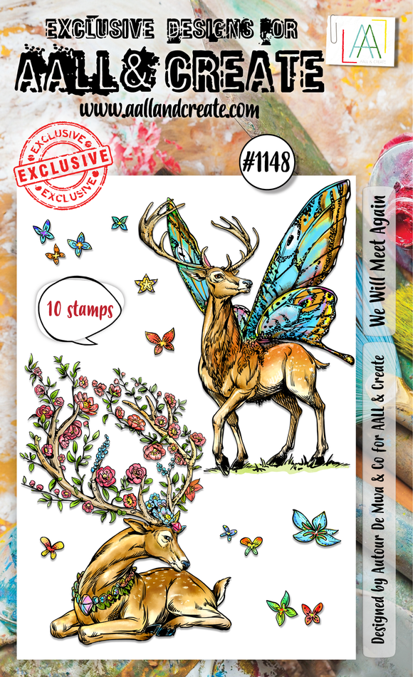 #1148 - A6 Stamp Set - We Will Meet Again