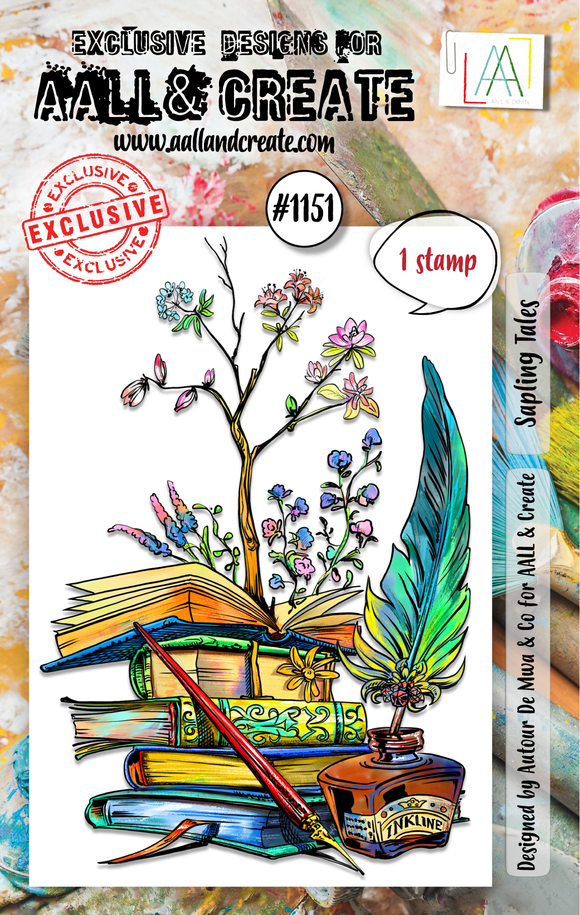 #1151 - A7 Stamp Set - Sapling Tales