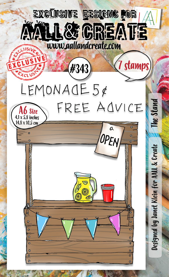 #343 - A6 Clear Stamp Set - The Stand
