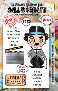 #428 - A7 Clear Stamp Set - Charlie