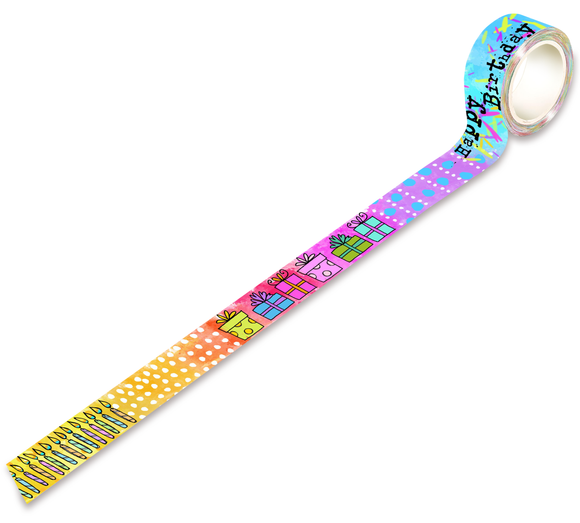 #55 - Washi Tape - Birthday Bumps