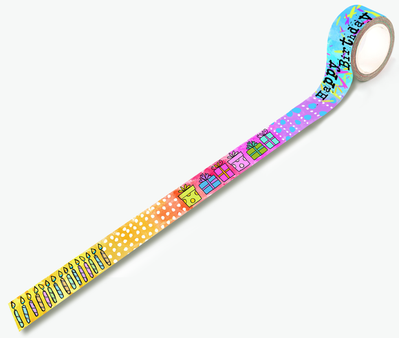 #55 - Washi Tape - Birthday Bumps