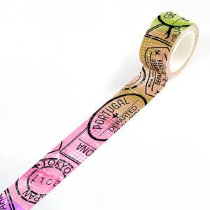 #56 - Washi Tape - Passport Please - AALL & Create Wholesale - washi tapes