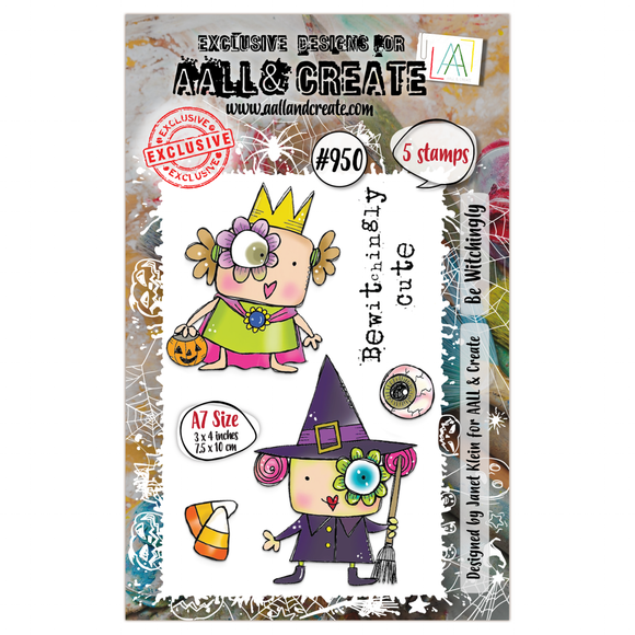 #950 - A7 Stamp Set - Be Witchingly
