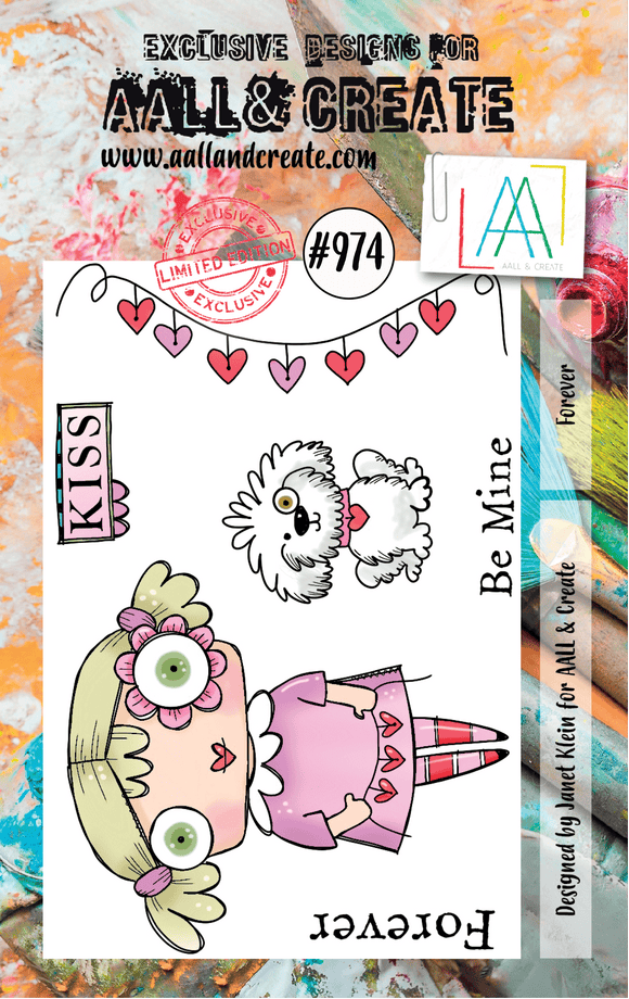 #974 - A7 Stamp Set - Forever - AALL & Create Wholesale - Stamp