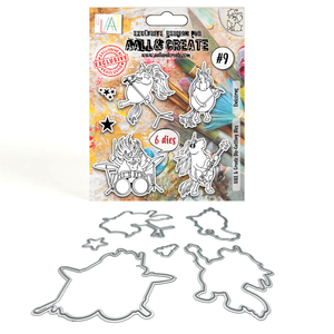 #9 - Die-Cutting Die Set - Unicorns