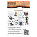 Creative Ember Designs Happy Winter - A5 Rub-Ons
