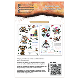 Creative Ember Designs Please Snow - A5 Rub-Ons