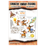 Creative Ember Designs New Adventure - A5 Rub-Ons