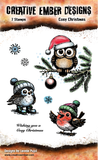 Creative Ember Designs Cosy Christmas - A6 Stamp Set
