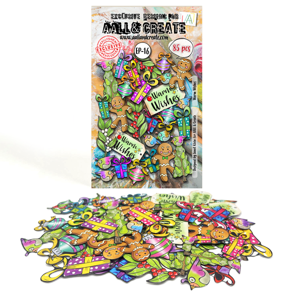 EP-16 - Ephemera Die-Cuts - Warm Wishes