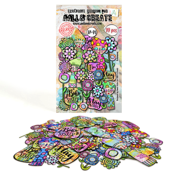 #EP-91 - Ephemera Die-Cuts - Bohemians (Retail Release Date: 13th June 2025)