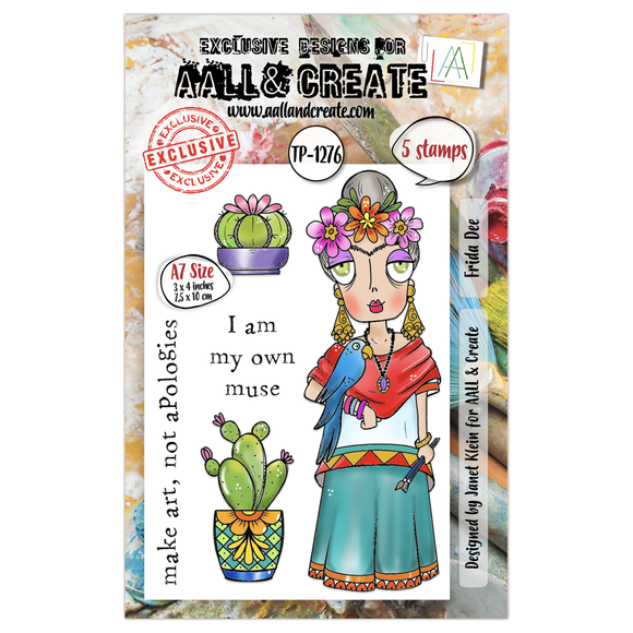 #TP-1276 - A7 Stamp Set - Frida Dee (Retail Release Date: 13th June 2025)