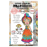 #TP-1277 - A7 Stamp Set - Island Queen Dee (Retail Release Date: 13th June 2025)