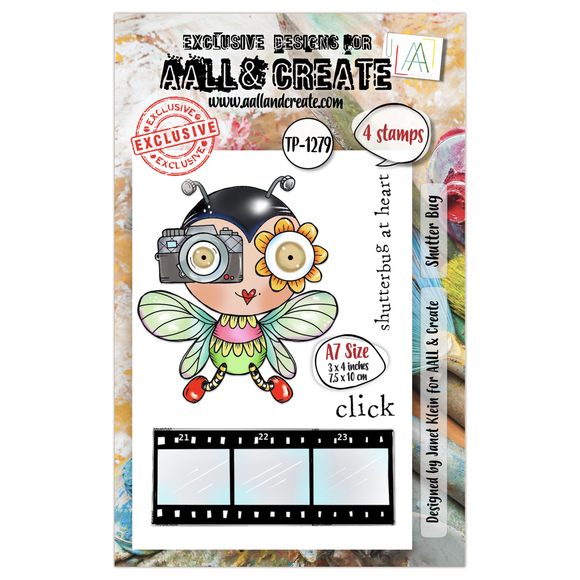 #TP-1279 - A7 Stamp Set - Shutter Bug (Retail Release Date: 13th June 2025)