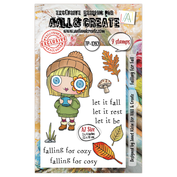 #TP-1282 - A7 Stamp Set - Falling For Fall (Retail Release Date: 13th June 2025)