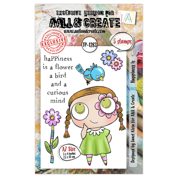 #TP-1283 - A7 Stamp Set - Happiness Is (Retail Release Date: 13th June 2025)