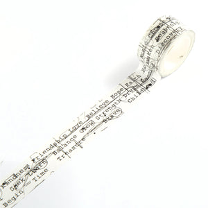 #40 - Washi Tape - Wordline - AALL & Create Wholesale - washi tapes