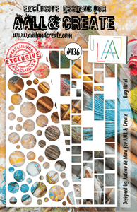 #136 - A5 Stencil - Bug Hotel - AALL & Create Wholesale - stencil