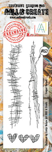 #152 - Border Stamp Set - Frayed Threads - AALL & Create Wholesale - stamp