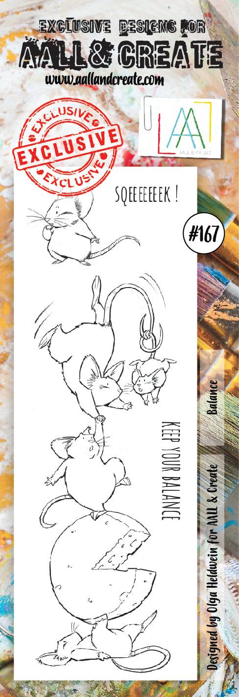#167 - Border Stamp Set - Balance - AALL & Create Wholesale - stamp