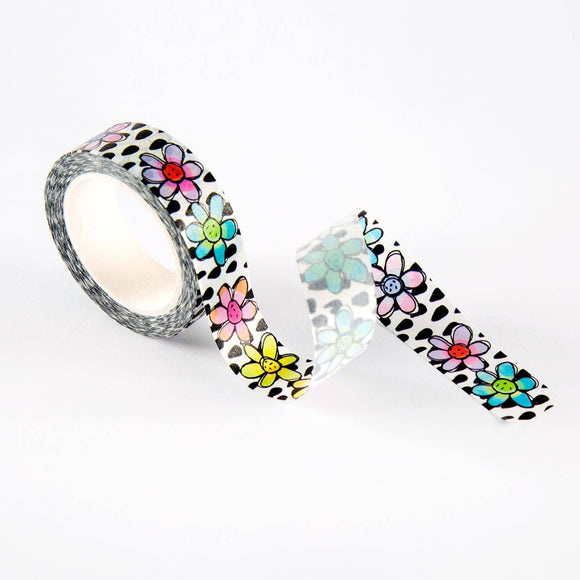 #22 - Washi Tape - Flowerdancing - AALL & Create Wholesale - washi tapes