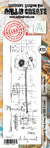 #233 - Border Stamp Set - Flower Moments - AALL & Create Wholesale - stamp