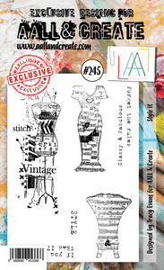 #245 - A6 Clear Stamp Set - Style It - AALL & Create Wholesale - stamp