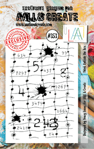 #353 - A7 Clear Stamp Set - Think Outside The Box - AALL & Create Wholesale - stamp