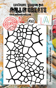 #363 - A7 Clear Stamp Set - Quirky Cobbles - AALL & Create Wholesale - stamp
