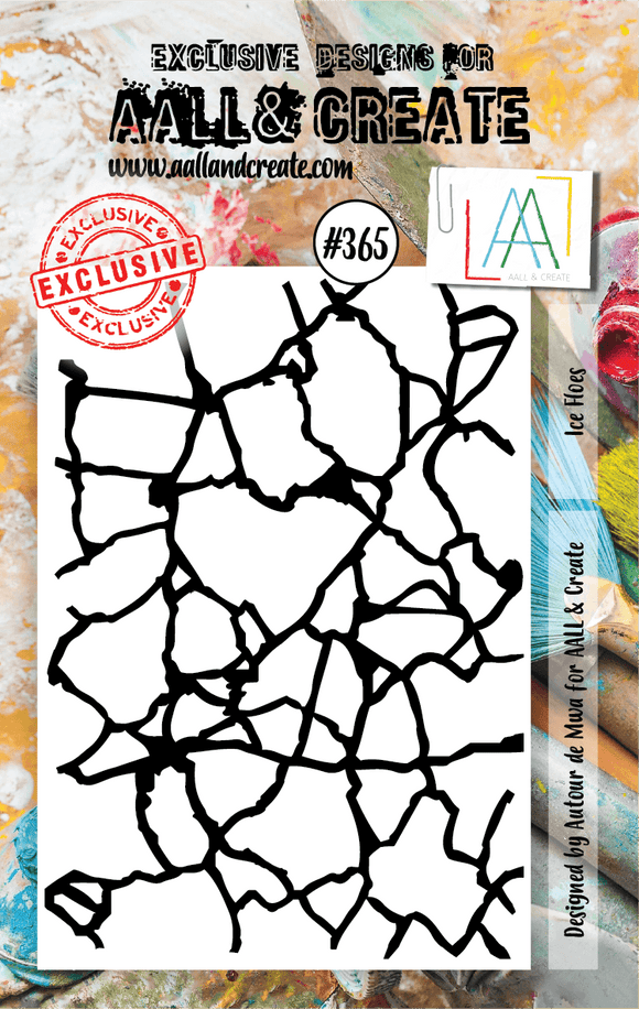 #365 - A7 Clear Stamp Set - Ice Floes - AALL & Create Wholesale - stamp
