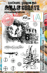 #371 - A5 Clear Stamp Set - Deep Focus - AALL & Create Wholesale - stamp