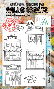 #528 - A6 Clear Stamp Set - To Market - AALL & Create Wholesale - stamp