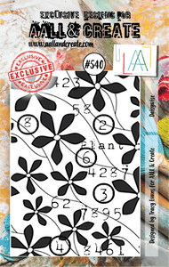 #540 - A7 Clear Stamp Set - Daisywise - AALL & Create Wholesale - stamp
