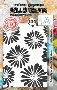 #600 - A7 Clear Stamp Set - Dotted Silhouettes - AALL & Create Wholesale - stamp
