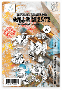 #7 - Die-Cutting Die Set - Ducks - AALL & Create Wholesale - Dies