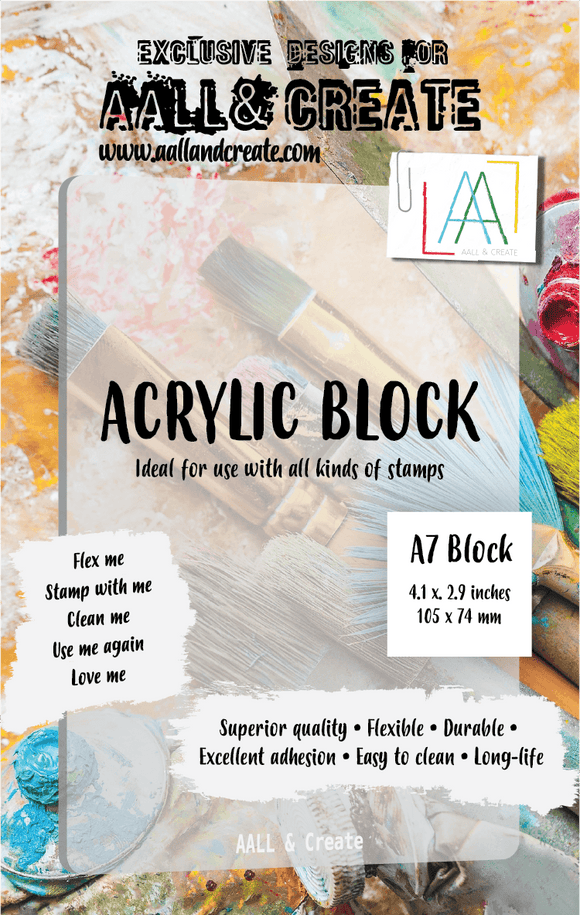 A7 Acrylic Block - AALL & Create Wholesale - acrylic block