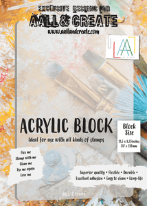 A4 Acrylic Block - AALL & Create Wholesale - acrylic block