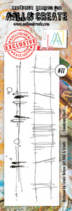 #77 - Border Stamp Set - Landscapes Lines - AALL & Create Wholesale - stamp
