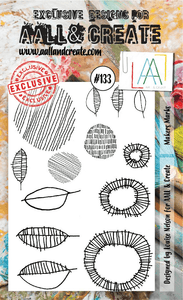 #133 - A6 Clear Stamp Set - Maker's Marks - AALL & Create Wholesale - stamp