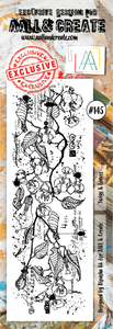 #145 - Border Stamp Set - Twigs & Leaves - AALL & Create Wholesale - stamp