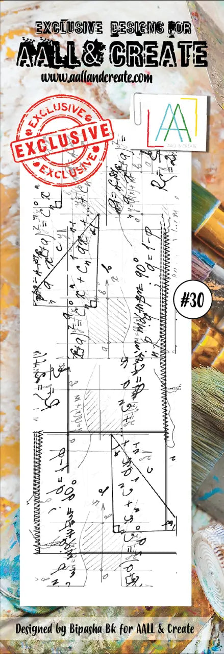 #30 - Border Stamp Set - Formula - AALL & Create Wholesale - stamp
