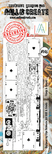 #146 - Border Stamp Set - Kings & Queens - AALL & Create Wholesale - stamp